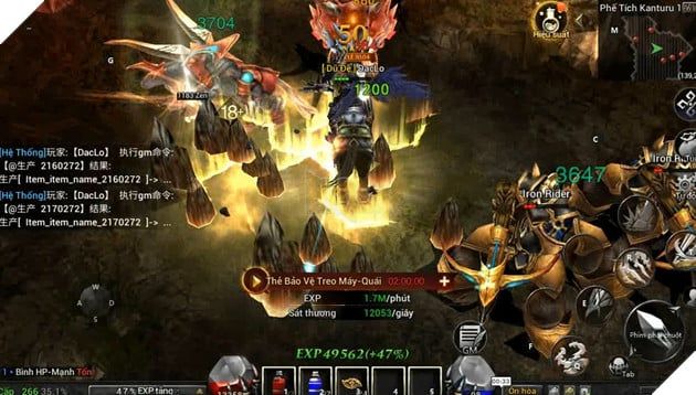 Dark Lord: Pháo đài chiến thuật di động phiên bản 4 tại MU Lục Địa VNG