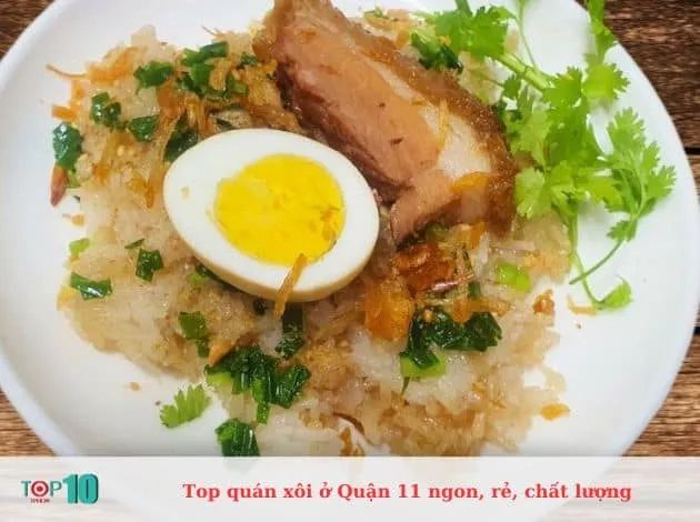 Xôi Sa Tế Lò Siêu - Tinh hoa xôi mặn Sài Gòn