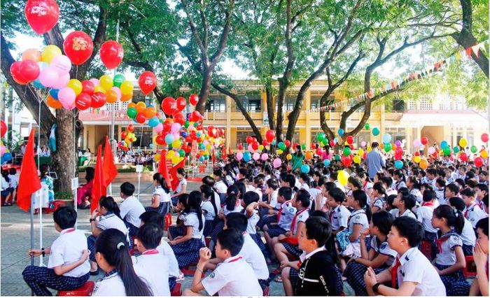 Không gian xanh - sạch - đẹp tại Trường Tiểu học Chánh Lộ
