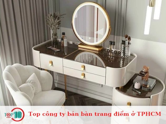 Danh Sách Các Công Ty Bán Bàn Trang Điểm Uy Tín Tại TPHCM