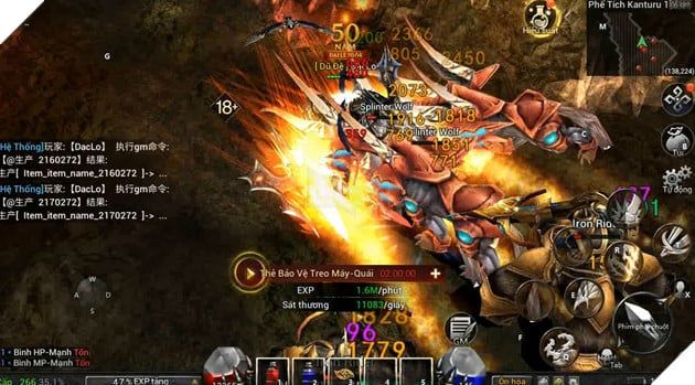 Dark Lord: Pháo đài chiến thuật di động phiên bản 3 tại MU Lục Địa VNG