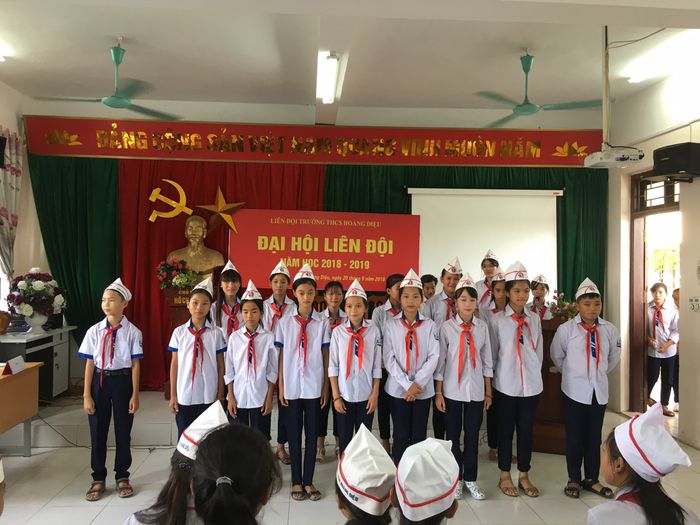 Góc nhìn đầu tiên về ngôi trường THCS Hoàng Diệu