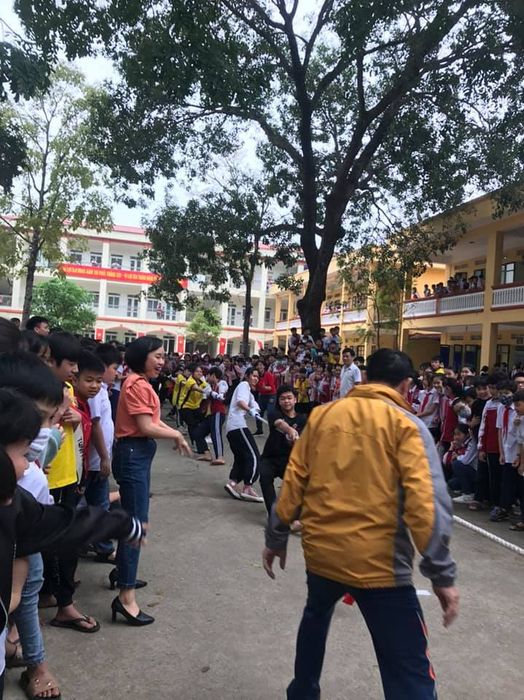 Hình ảnh hoạt động ngoại khóa sôi nổi tại THCS Bê Tông