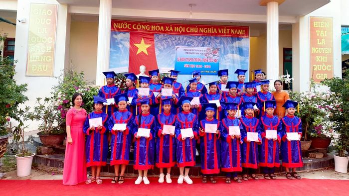 Hình ảnh sinh động về các hoạt động học tập và vui chơi tại Trường Tiểu học Nghĩa Dõng