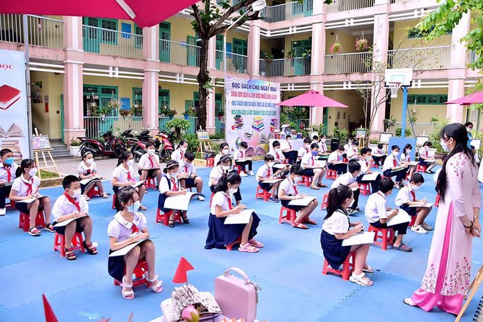 Hình ảnh 2 - Cơ sở vật chất hiện đại tại Trường Tiểu học Bế Văn Đàn