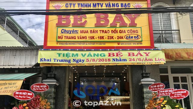 Tiệm Vàng Bé Bảy - Điểm đến trang sức uy tín tại Cần Thơ