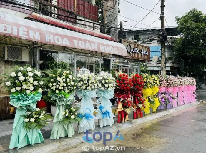 Quốc Hoa - Điểm đến lý tưởng cho những vòng hoa viếng tang lễ đầy trang trọng tại TP. Lào Cai