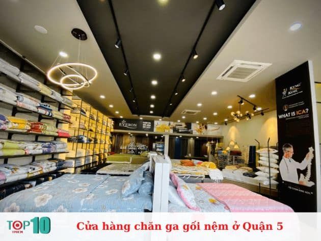Danh sách các cửa hàng bán chăn ga gối nệm tại Quận 5