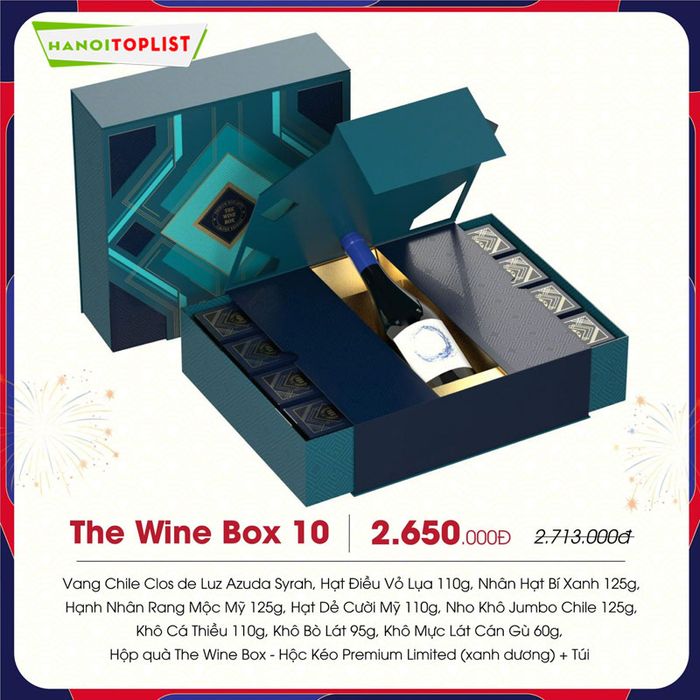 Khám phá The Wine Box - Tinh hoa quà Tết từ những chai rượu quý