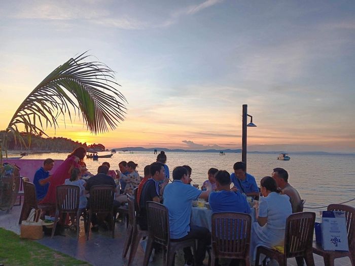 Không gian sang trọng và view biển tuyệt đẹp tại Gió Biển