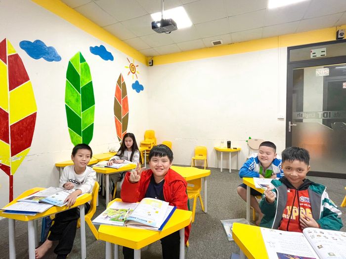Giờ học tương tác sôi nổi tại IDT English