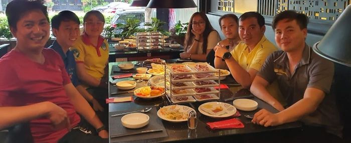 Hình ảnh không gian sang trọng tại King BBQ