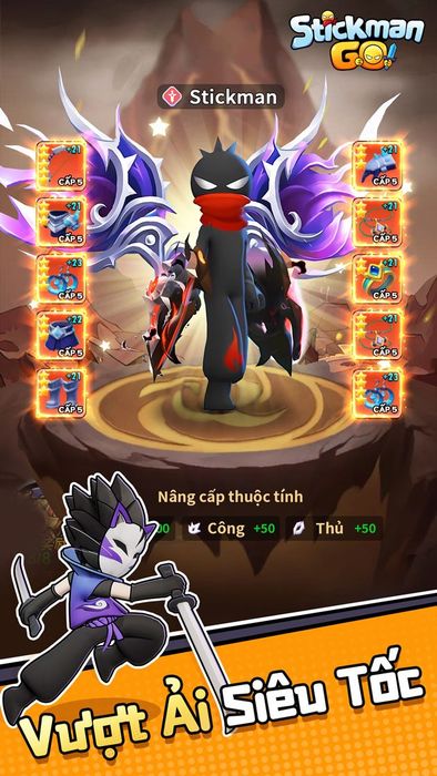 Không thể bỏ lỡ: “Stickman GO” - game MMO treo máy đình đám vừa ra mắt - Nhận ngay giftcode độc quyền từ các KOL hàng đầu!