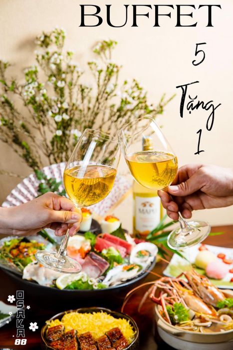 Sushi Osaka 88 Premium - Không gian ẩm thực sang trọng
