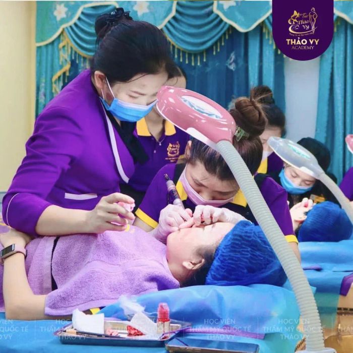 Kết quả phun môi tự nhiên tại Thẩm Mỹ Viện Thảo Vy