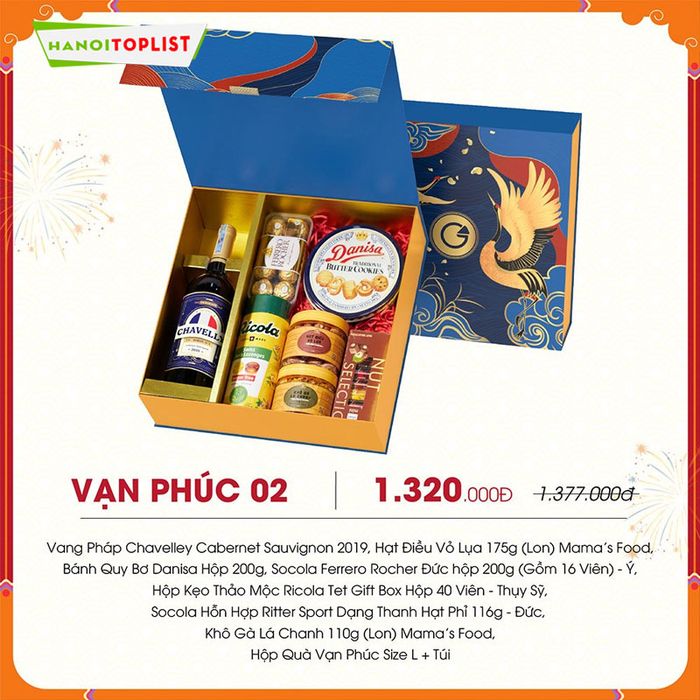 Khám phá trọn vẹn Combo Hưng Phúc - Biểu tượng quà Tết sang trọng tại GoodTaste