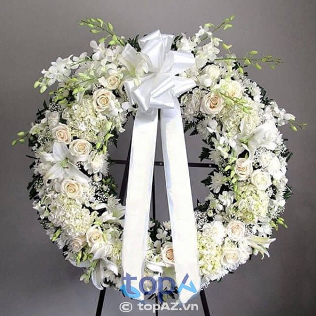 Shop Hoa Minh Ký - Nghệ nhân của những vòng hoa tưởng niệm