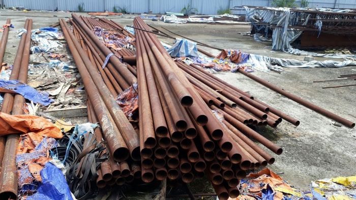 Hình ảnh hoạt động thu mua phế liệu của Lạc Tiến Phát