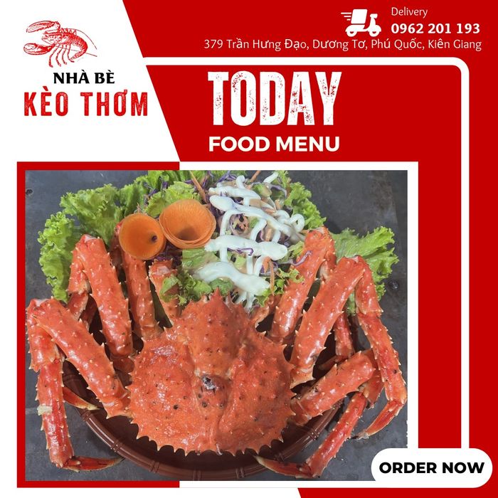 Những món hải sản tươi ngon làm nên thương hiệu Bè Kèo Thơm