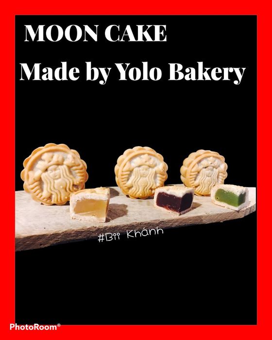 Hình ảnh bánh trung thu nghệ thuật tại Yolo Bakery