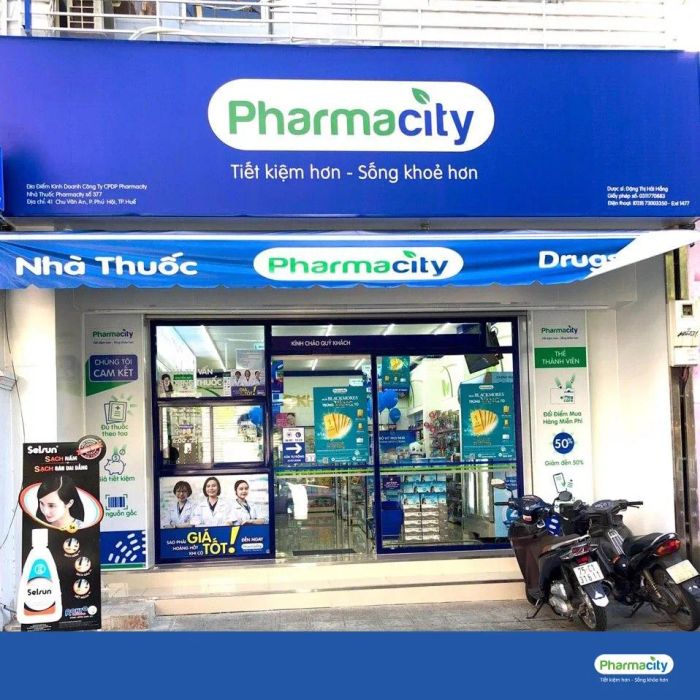 Hình ảnh Pharmacity - Không gian nhà thuốc hiện đại, tiện nghi