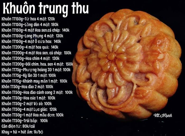 Hình ảnh bánh trung thu handmade thơm ngon tại Hạnh Pastry Bread (Võ Thị Thu Hạnh)