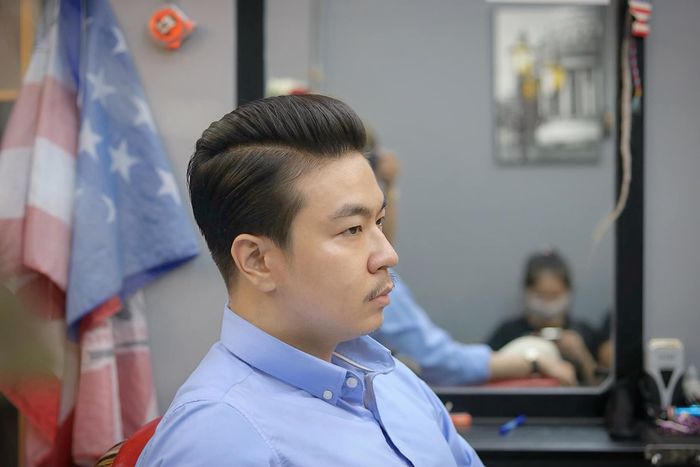 Hình ảnh thực tế về các tác phẩm tóc nghệ thuật tại Hollywood Barber Shop