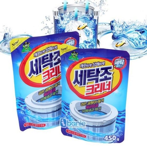 Bột tẩy lồng máy giặt Sandokkaebi - Hình ảnh 1