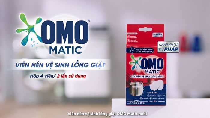 Viên Nén Vệ Sinh Lồng Giặt OMO Matic - Hình ảnh 2