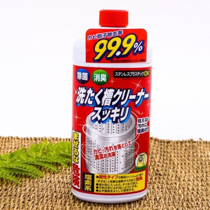 Nước tẩy vệ sinh lồng máy giặt Nhật Bản Rocket - Hình ảnh 2
