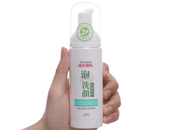 Ảnh sản phẩm Sữa Rửa Mặt Tự Tạo Bọt Làm Sạch Sâu, Dưỡng Ẩm Dr.Morita Hyaluronic Acid Moisturizing Foaming Whip - 1
