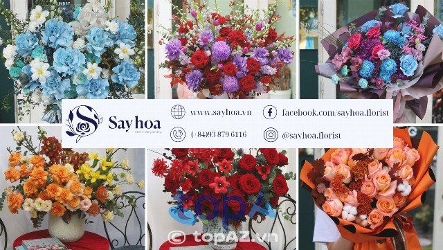Sayhoa - Tinh hoa hoa tươi phong cách Châu Âu giữa lòng Hà Nội