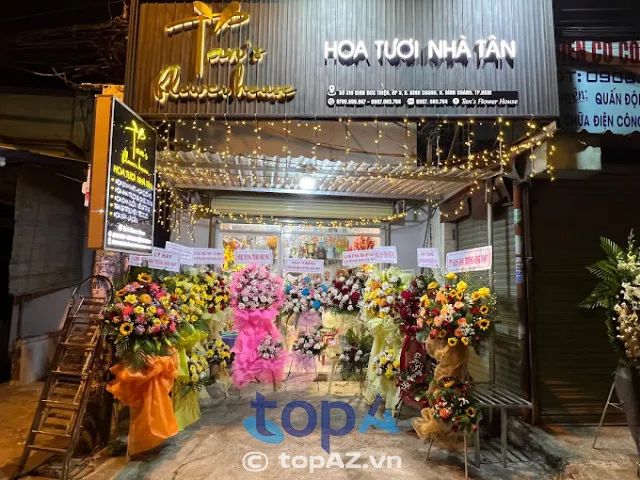Cửa hàng Hoa tươi Nhà Tân tại Bình Chánh
