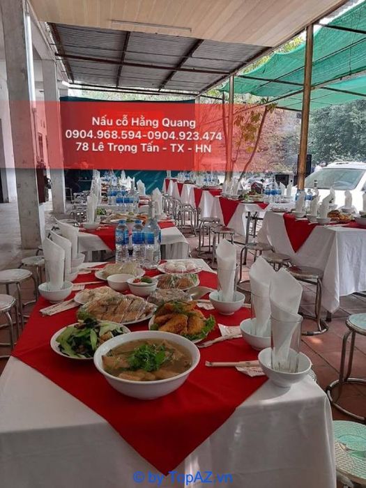 Dịch vụ nấu cỗ tại nhà ở Hà Nội