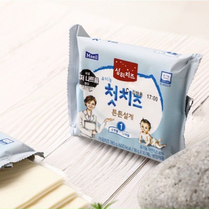 Hình ảnh phô mai Maeil tách muối