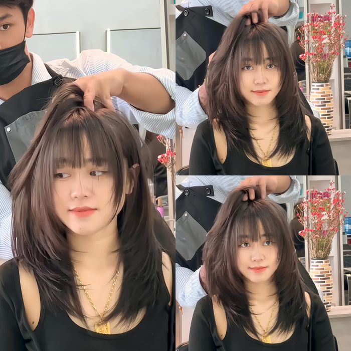 Hình ảnh thực tế lớp học nghề tại Duy Linh Hair Salon