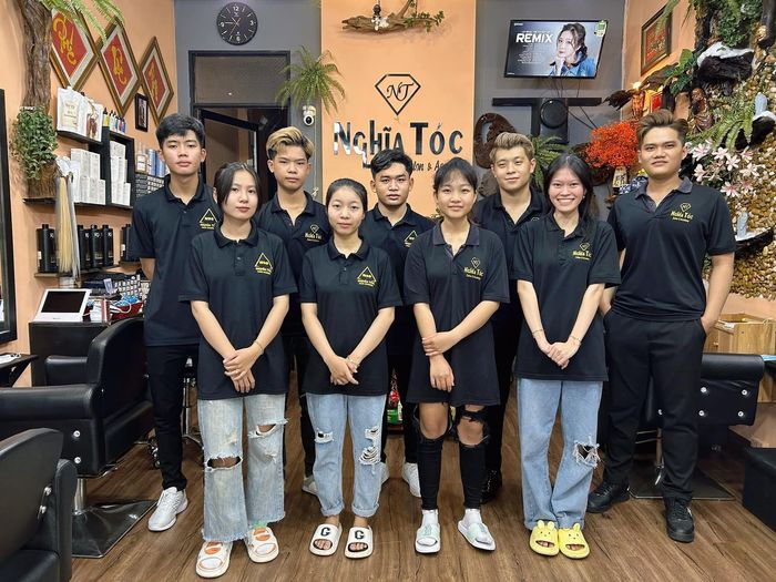 Không gian học tập hiện đại tại Nghĩa Tóc Salon & Academy