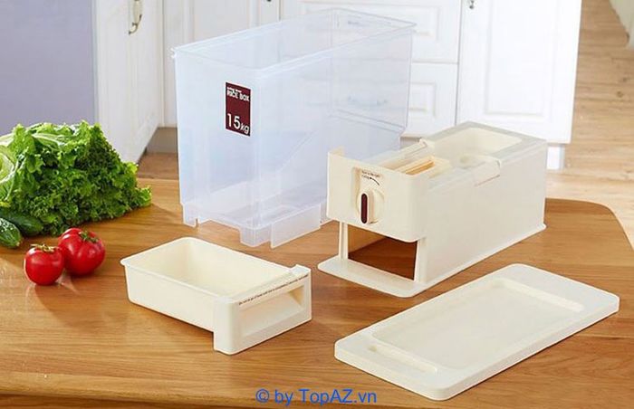 Thùng đựng gạo thông minh - Kết tinh của tiện nghi và thẩm mỹ