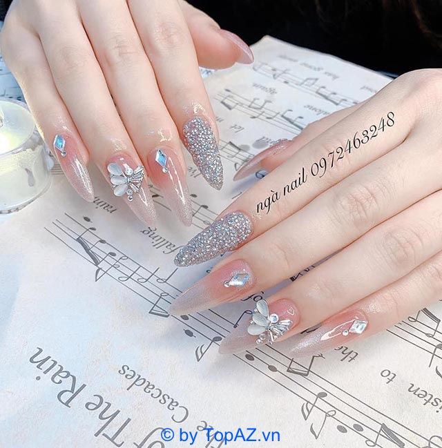 Tiệm làm nail nổi bật tại Bắc Ninh với sự uy tín và chuyên nghiệp, Ngà Nail luôn là sự lựa chọn đáng tin cậy của nhiều khách hàng yêu thích làm đẹp.