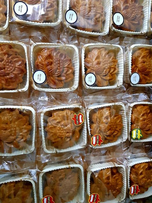 Hình ảnh bánh trung thu nghệ thuật tại Sen Phạm
