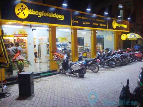 Hình ảnh Thế Giới Di Động - Không gian trưng bày hiện đại
