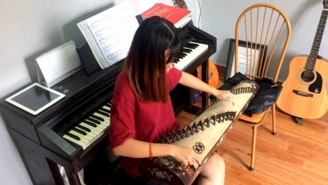 Hình ảnh không gian hiện đại tại HongKien Music Center - Thương hiệu âm nhạc tiên phong từ 2015