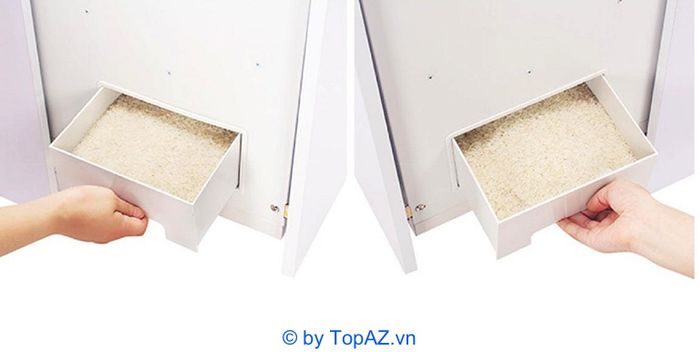 Thùng đựng gạo thông minh - Giải pháp bảo quản hiện đại cho căn bếp Việt
