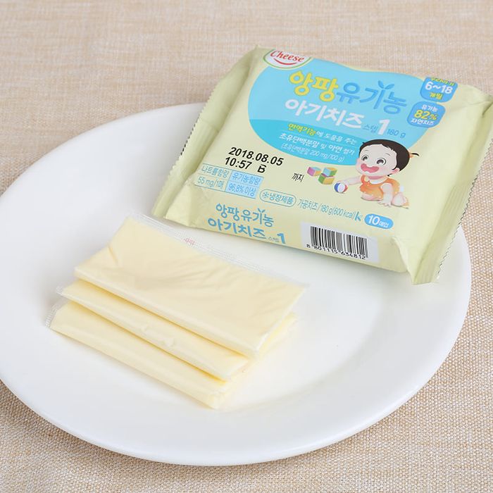 Hình ảnh đầu tiên về Phô mai hữu cơ Seoul Milk tách muối - Tinh túy dinh dưỡng từ Hàn Quốc dành cho bé yêu