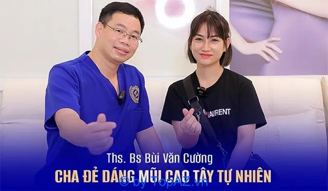 Ths.Bs Bùi Văn Cường - Chuyên gia nâng mũi hàng đầu tại Hà Nội với phong cách thẩm mỹ tinh tế, nghệ thuật.