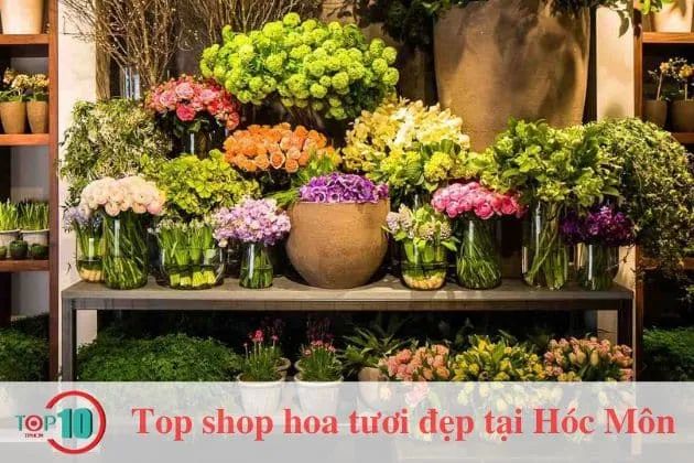 Danh sách các shop hoa tươi nổi bật tại Hóc Môn