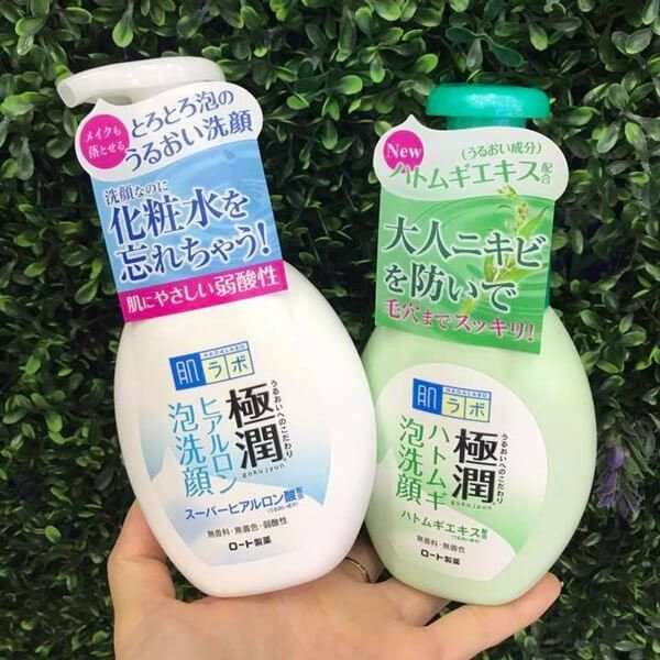 Ảnh sản phẩm Sữa Rửa Mặt Tạo Bọt Hada Labo Gokujyun Hyaluronic Acid Bubble Face Wash - 2