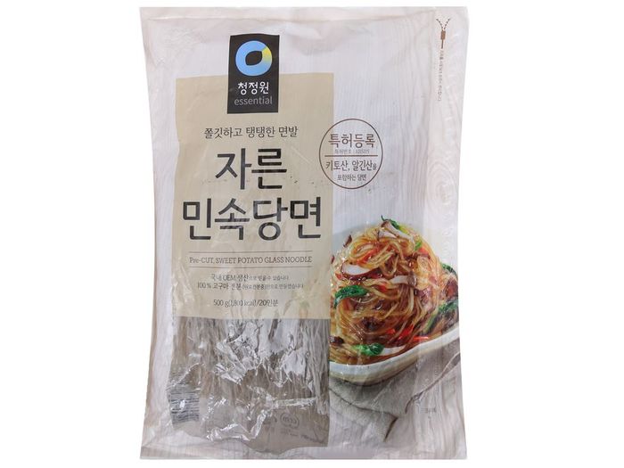 Hình ảnh thực tế Miến khoai lang Miwon cao cấp