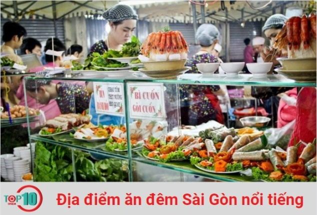 Thiên đường ăn đêm – Chợ Bến Thành