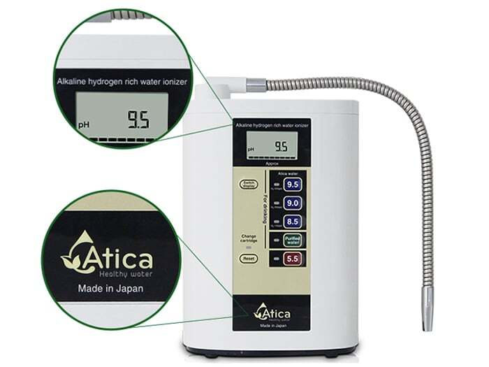 Máy lọc nước có màn hình hiển thị rõ ràng 